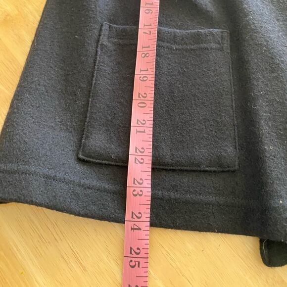 BRYN Walker Black Wool Blazer Jacket Cardigan Large - Picture 8 of 8